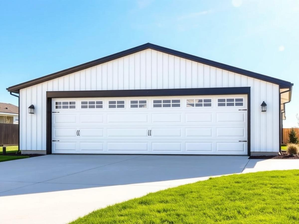 Steel Garages Steel Garages — pre-engineered steel building by North Point Steel